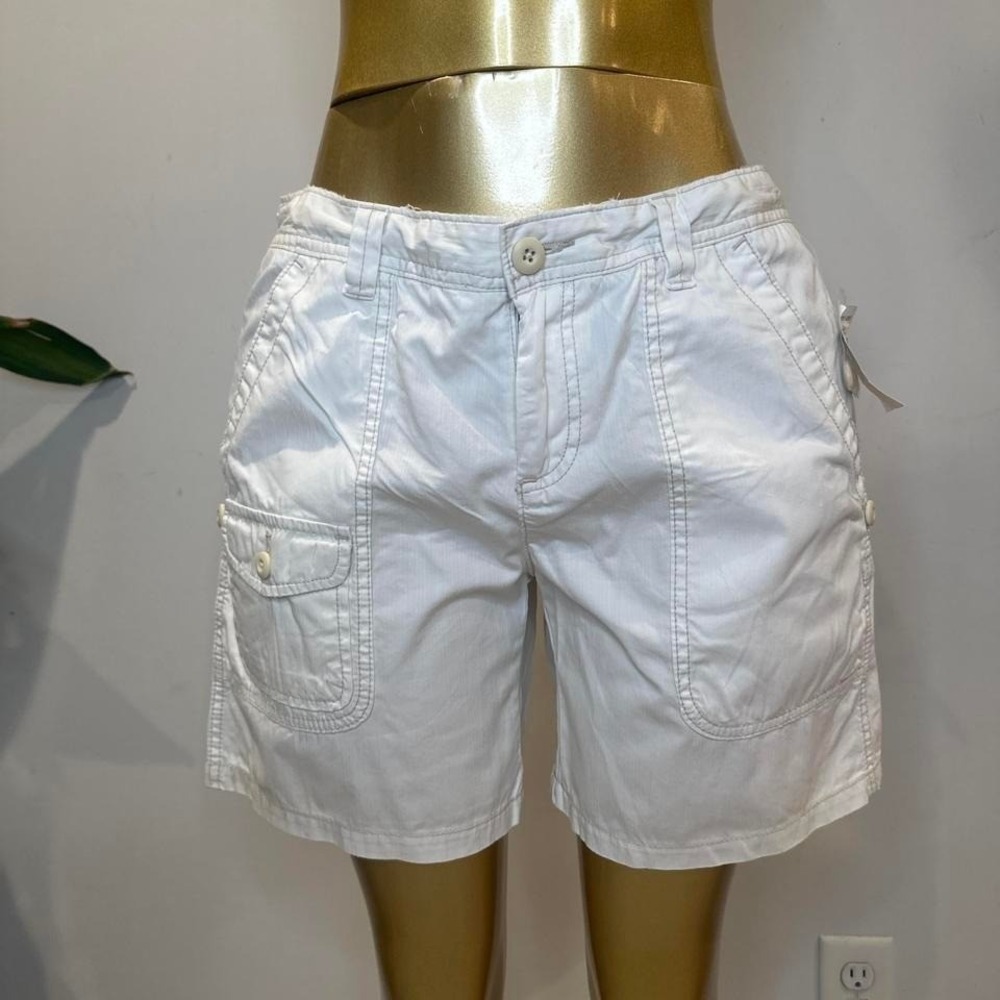 Y2K Vintage NWT white cargo shorts Ralph Lauren Polo Jeans Co. corron 12 LARGE